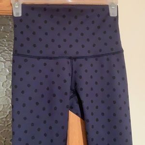 Lululemon Polka Dot Leggings Size 4 Euc 